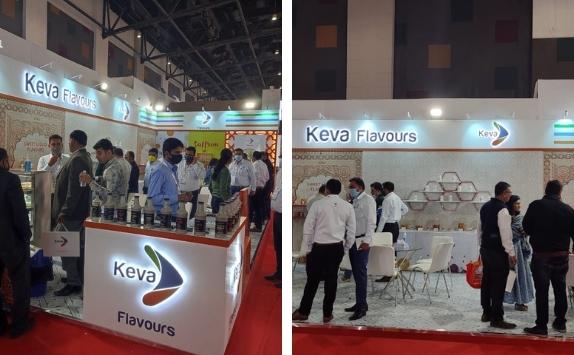 Keva Flavours participated at the World Mithai Namkeen Convention Expo 2021
