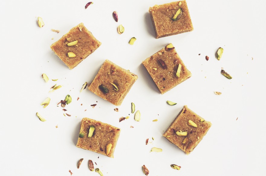 Keva - Recipes - Indian Sweets - Chocolate Coconut Barfi