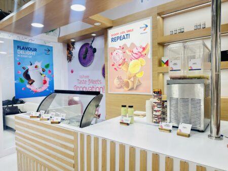 "Keva Flavours Dairy Section at FI India"