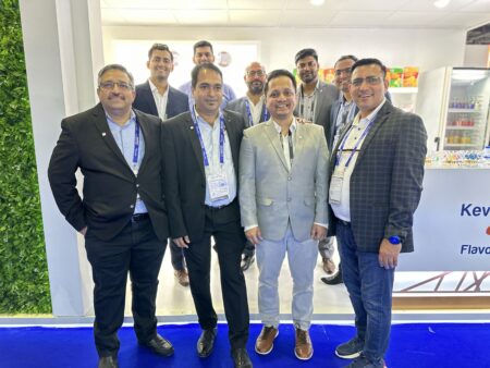 "The image shows team Keva at Gulfood Manufacturing 2024"